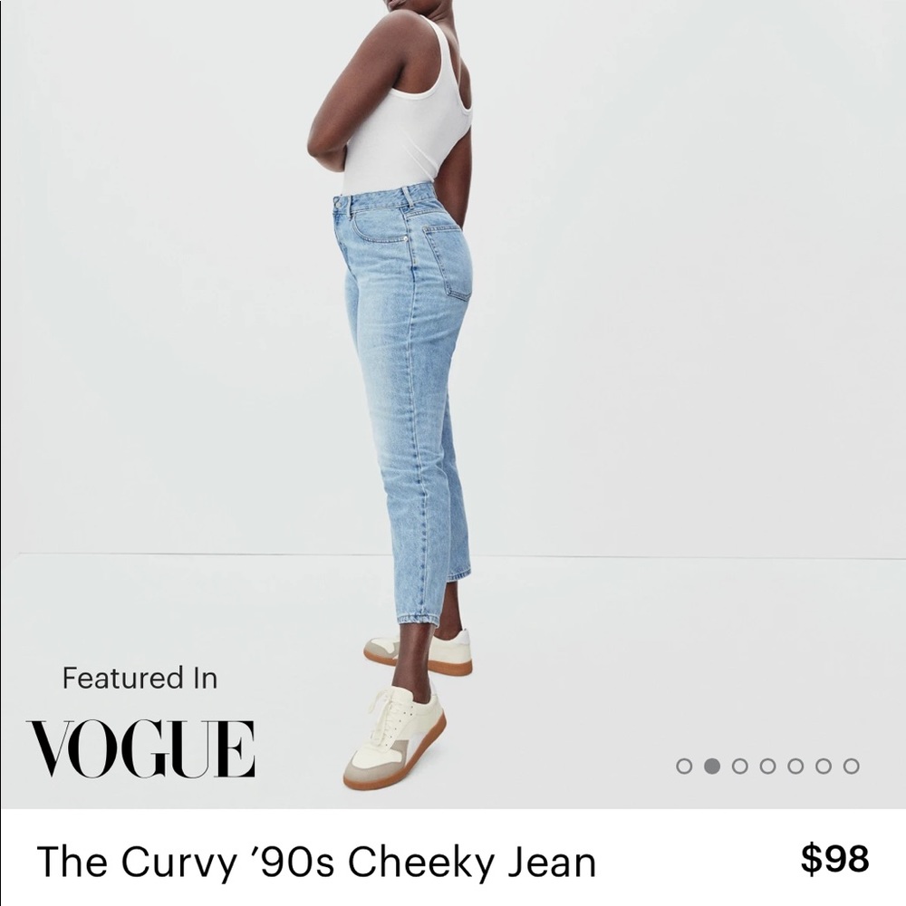 Curvy 90’s Cheeky Jeans